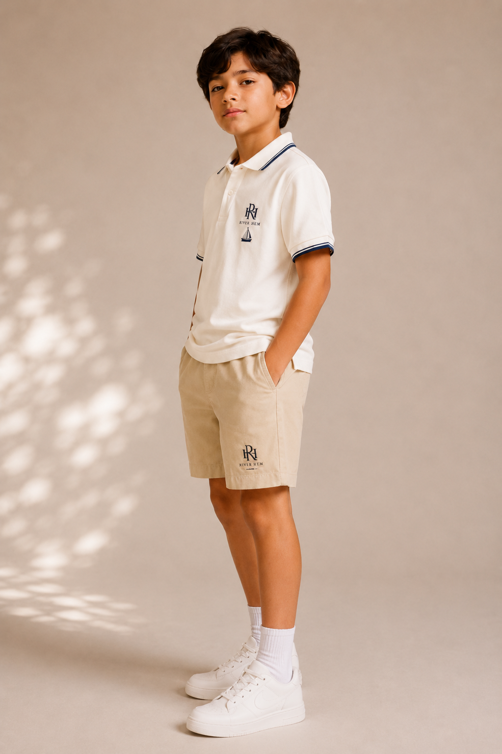 Ivory White Riviera Polo™️