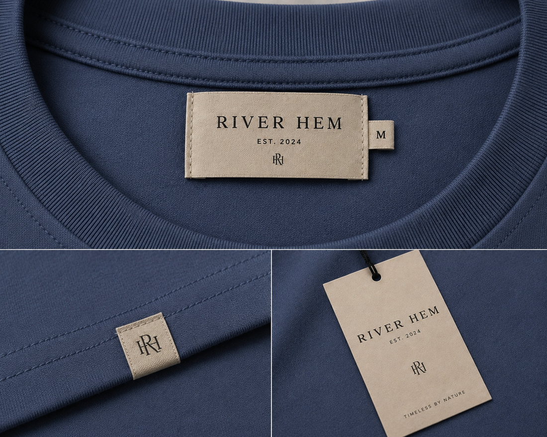 🔵 SLATE BLUE MODERN GENTLEMAN EDITION TEE SHIRT