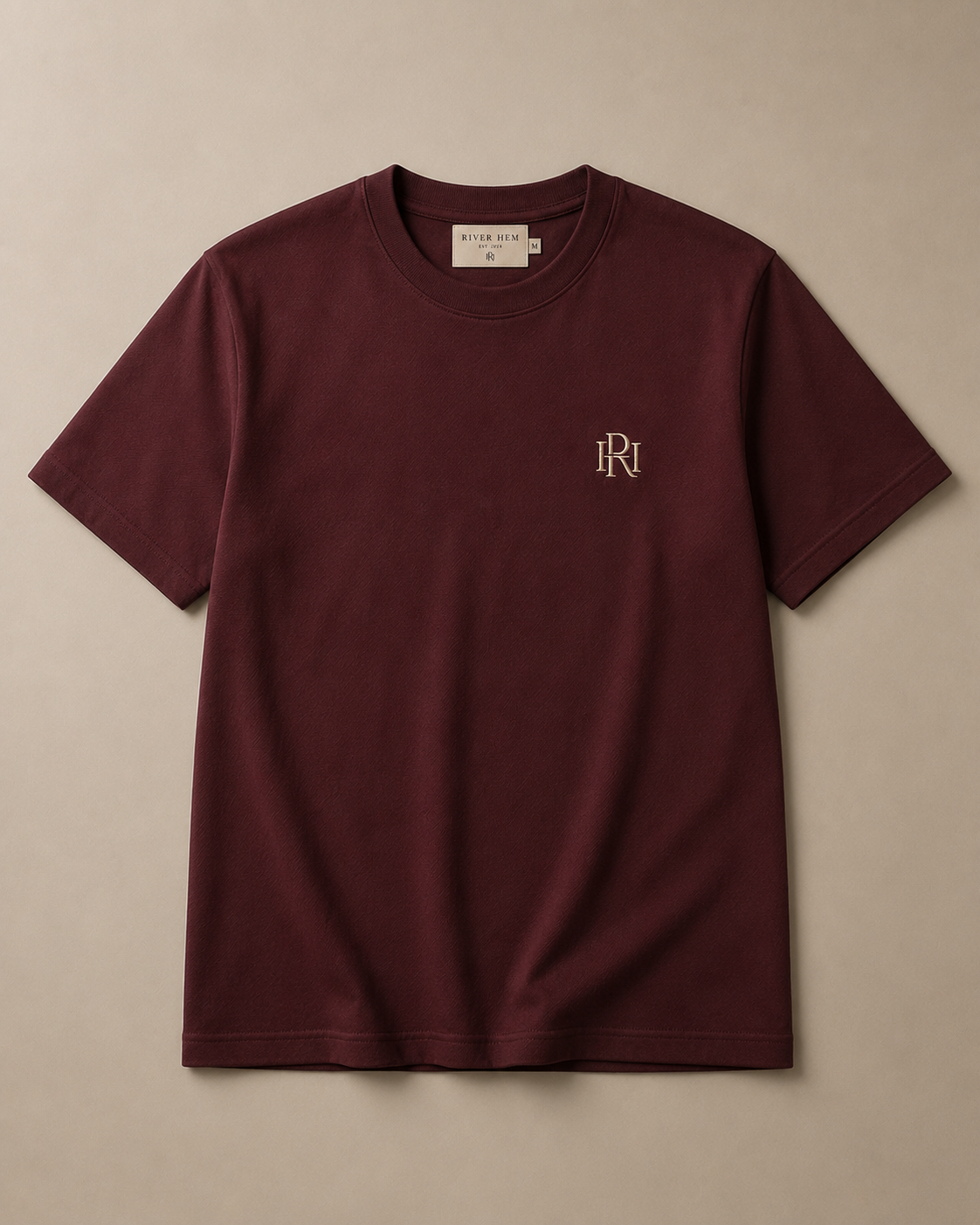🍷 BURGUNDY RESERVE EDITION TEE SHIRT
