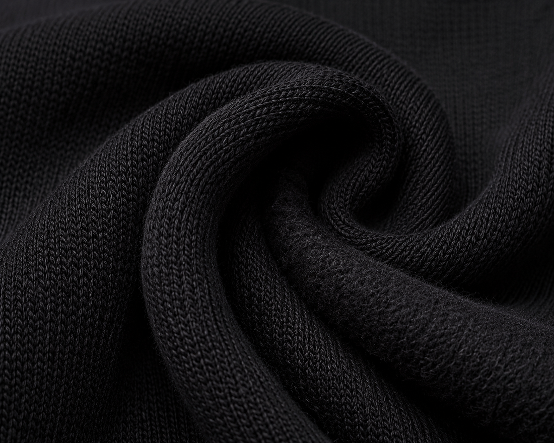 Jet Black Signature Quarter-Zip Hoodie