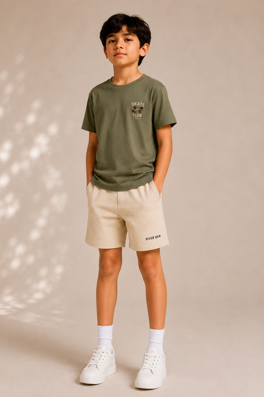 Sandstone French Terry Shorts