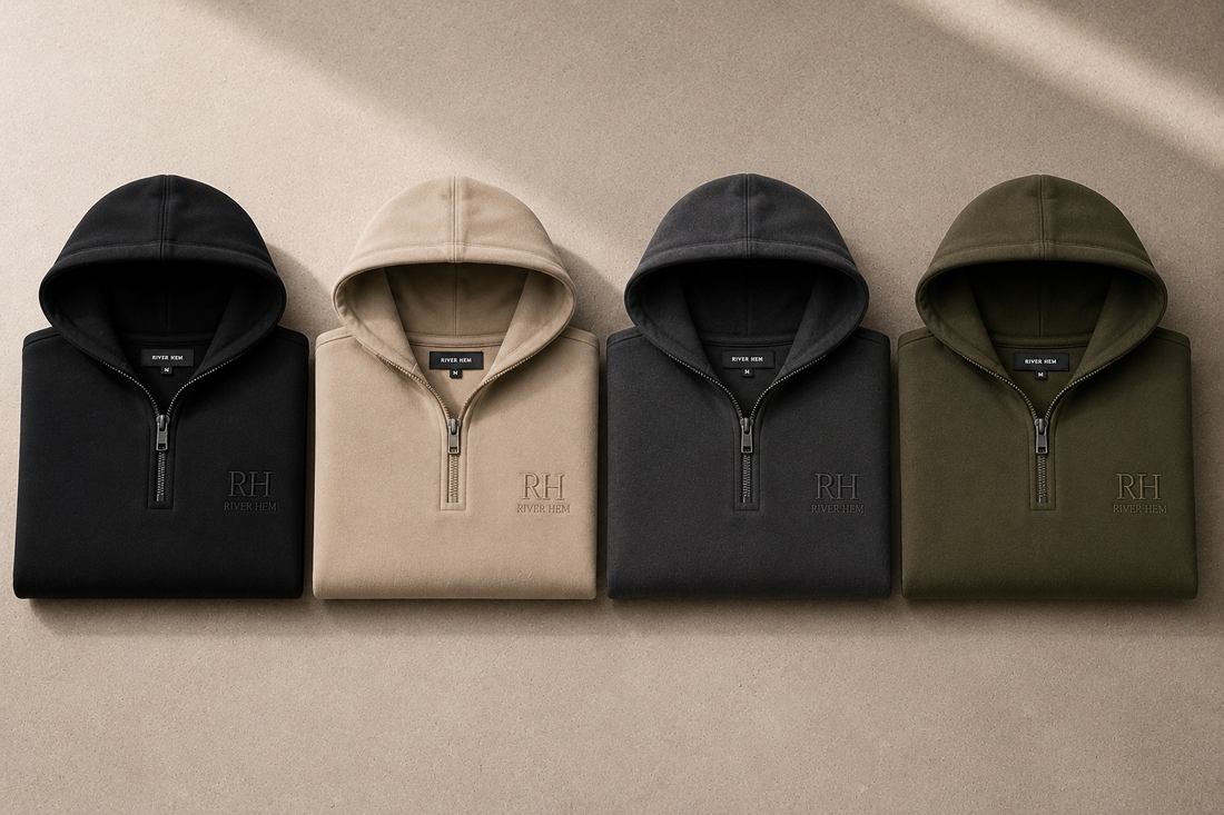 Charcoal Core Quarter-Zip Hoodie