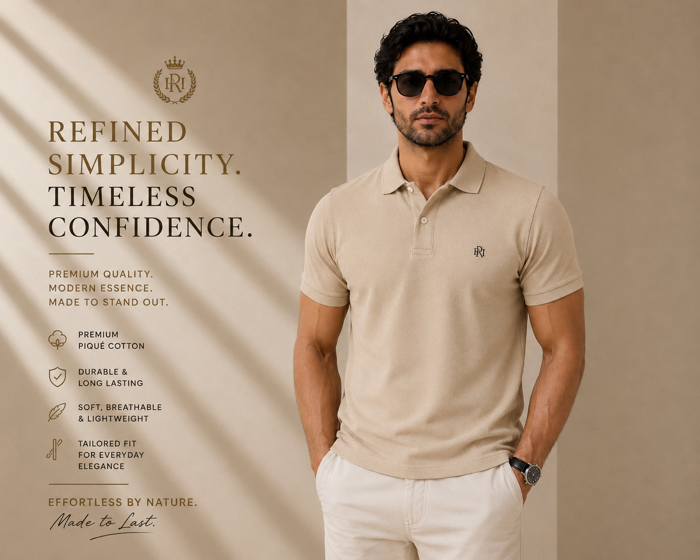 🤎 SANDSTONE HERITAGE POLO