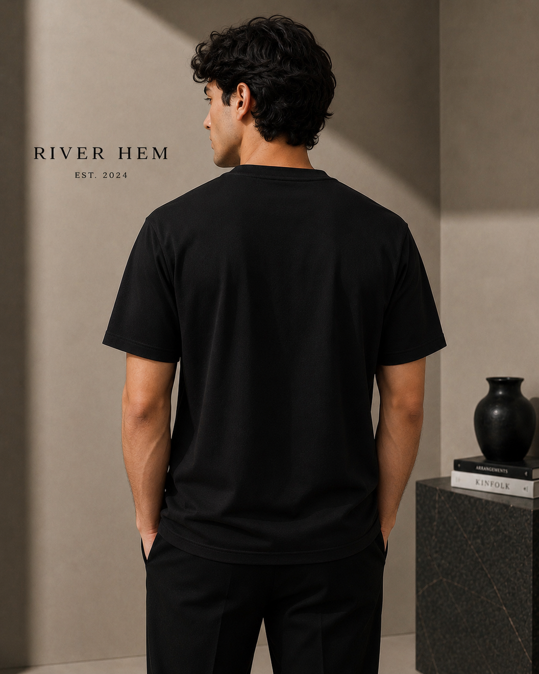 ⚫ MIDNIGHT BLACK EXECUTIVE EDITION TEE SHIRT