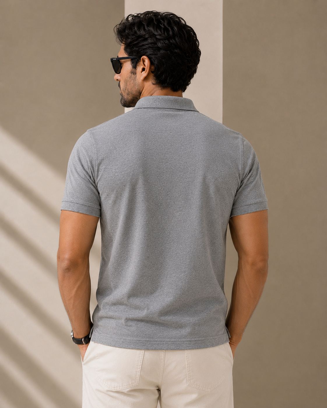 🩶 HEATHER STONE EVERYDAY POLO