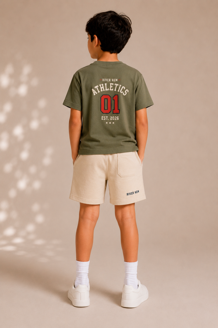 Sandstone French Terry Shorts