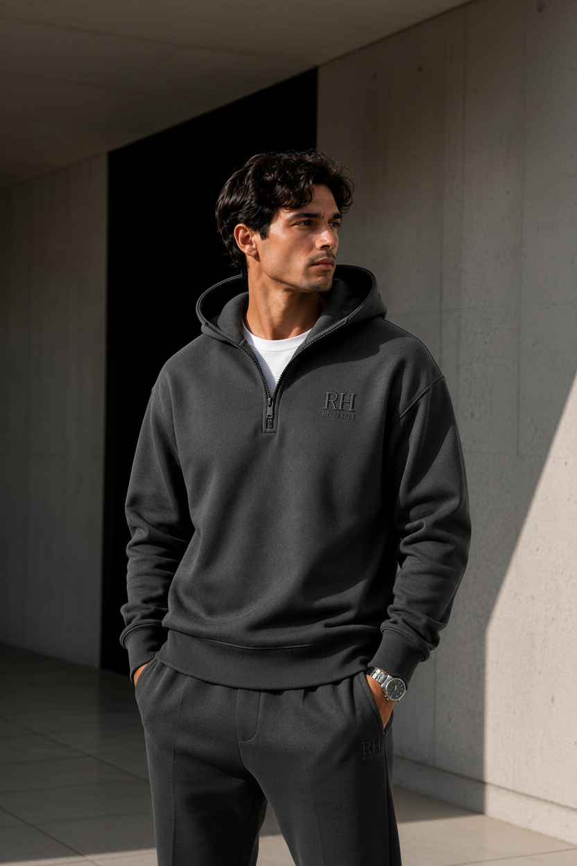 Charcoal  Core Heavyweight Hoodie