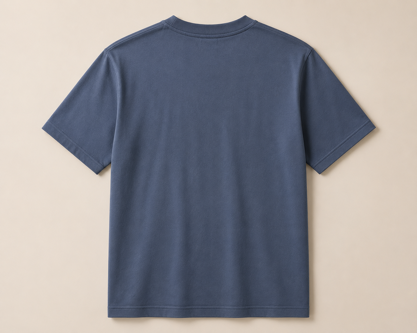 🔵 SLATE BLUE MODERN GENTLEMAN EDITION TEE SHIRT